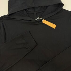 Skims Outdoor Jersey Hoodie Onyx Black Men's Size Medium Style TP1ST5327M NEW